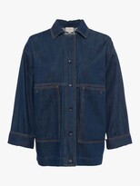 Thumbnail for your product : French Connection Julie Denim Utility Jacket, Rinse Blue