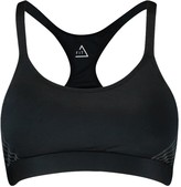 Thumbnail for your product : boohoo Fit Iridescent Stripe Medium Support Sports Bra