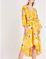 Thumbnail for your product : Diane von Furstenberg Floral-print silk midi dress