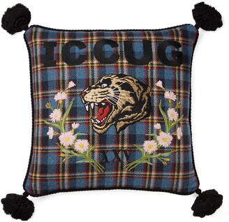Gucci Cushion with ICCUG and tiger patches
