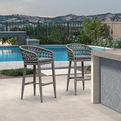 Bayou Breeze Outdoor Wicker 29\