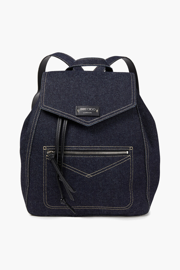 black jean backpack