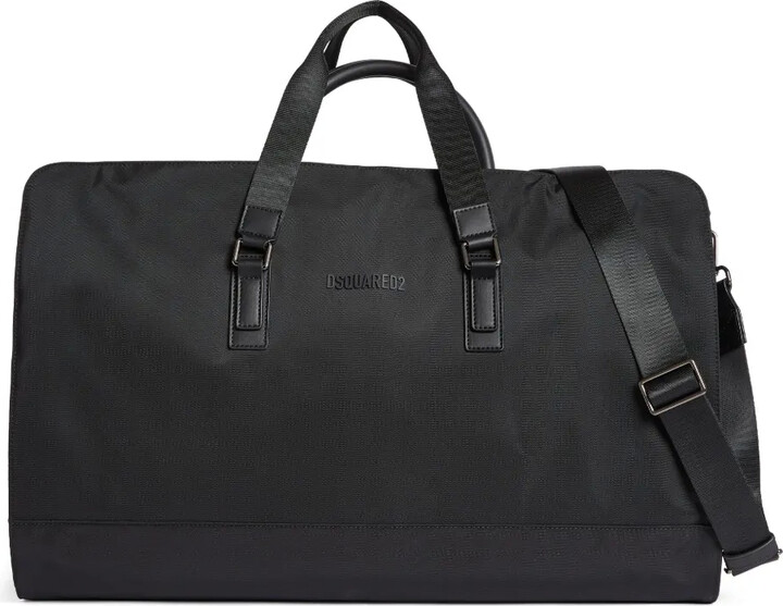 DSQUARED2 Logo-Raised Zipped Duffle Bag ShopStyle