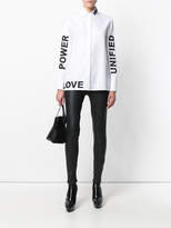 Thumbnail for your product : Versace Thread Lettering shirt