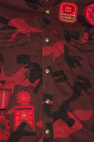 Thumbnail for your product : Valentino Camouflage Shirt with Patches
