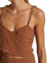 Thumbnail for your product : AMUR Gayla Knit Crop Top