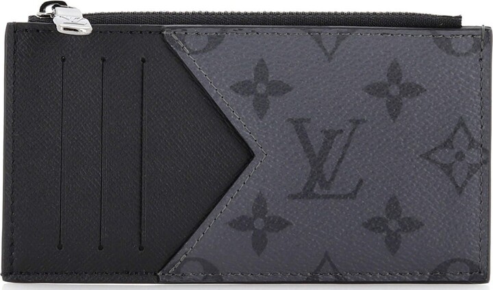 Louis Vuitton monogram eclipse reverse coin card holder