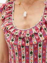 Thumbnail for your product : Muzungu Sisters - Peony Floral-print Swimsuit - Pink Print