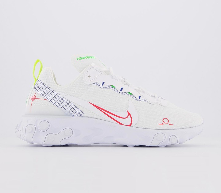 blue react element 55 trainers