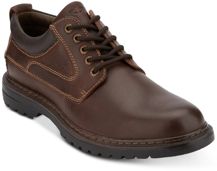 Dockers Melvane Light Weight Flexible Durable Outsole Dark Brown Shoes size 7-12 