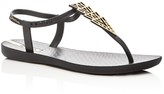 Thumbnail for your product : Ipanema Deco Metallic Motif T-Strap Sandals