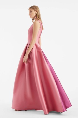 flamingo gown