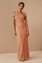 Thumbnail for your product : Adrianna Papell Rosie Dress By in Orange Size 14