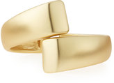 Thumbnail for your product : Kenneth Jay Lane Golden Satin Wrapped Cuff Bracelet