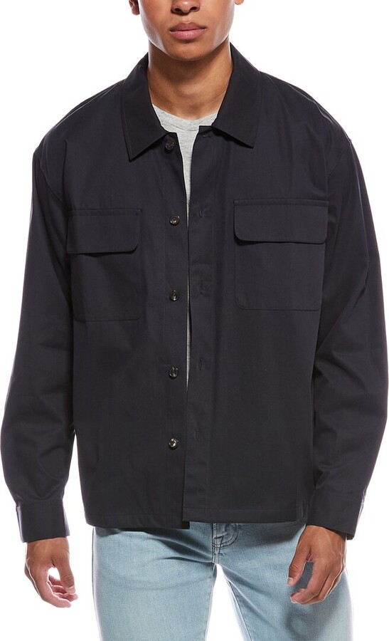 Frame Denim Double Pocket Overshirt