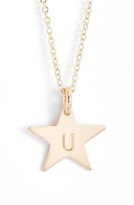 Thumbnail for your product : Nashelle 14k-Gold Fill Initial Mini Star Pendant Necklace