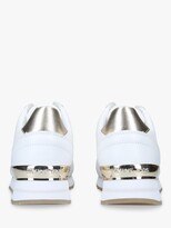Thumbnail for your product : Michael Kors MICHAEL Dash Leather Trainers, White