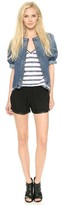 Thumbnail for your product : Alice + Olivia Elastic Waist Jogging Shorts