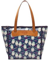 Thumbnail for your product : Fossil 'Key-Per' Print Coated Canvas Shopper