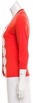 Thumbnail for your product : Kate Spade Embellished Button-Up Cardigan