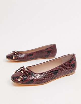 dune ballet pumps