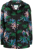 Thumbnail for your product : Kenzo Sea Lily-print hooded windbreaker