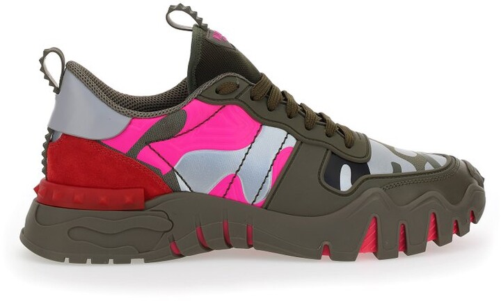 camouflage rockrunner plus sneaker