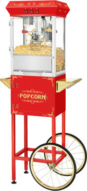 Superior Popcorn Company Great Northern Popcorn 8 Oz. Popcorn Machine with Cart