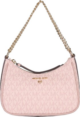 Shoulder bags Michael Kors - Jade L light pink smooth leather bag