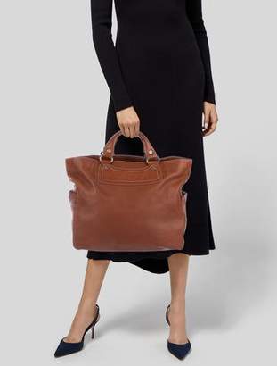 Celine Grained Leather Tote
