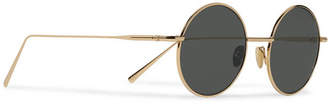 Acne Studios Scientist Round-Frame Gold-Tone Sunglasses - Men - Gold