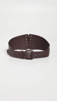 Thumbnail for your product : Zimmermann Scalloped Lace Up Waist Belt