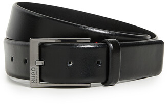 HUGO BOSS Garney Smooth Leather Belt