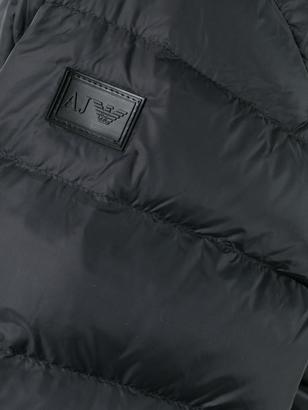 Armani Jeans hooded padded jacket