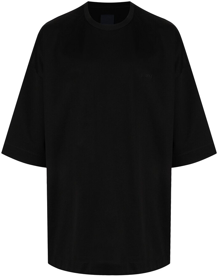 Juun.J graphic-print oversize T-shirt - ShopStyle
