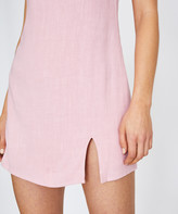 Thumbnail for your product : Alice In The Eve Bias Cut Linen Slip Dress Rose