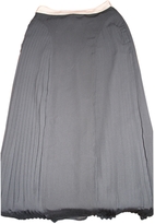 Thumbnail for your product : April May Black Silk Skirt