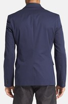Thumbnail for your product : HUGO 'Ambrus' Trim Fit Navy Stretch Cotton Sport Coat (Online Only)