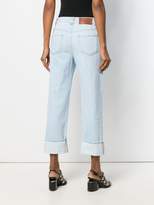Thumbnail for your product : Just Cavalli distressed cropped jeans