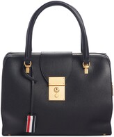 Thumbnail for your product : Thom Browne Mrs. Thom Deerskin Leather Shoulder Bag