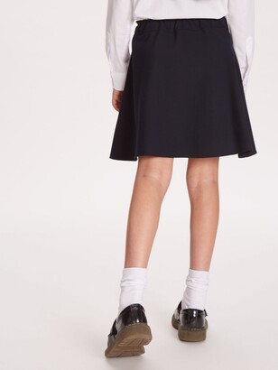 John Lewis & Partners Girls' Adjustable Waist A-Line School Skirt