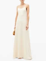 Thumbnail for your product : The Row Ebbins Bias-cut Crepe Dress - Ivory