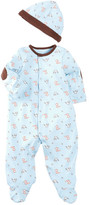 Thumbnail for your product : Little Me Woodland Footie & Hat Set (Baby Boys)