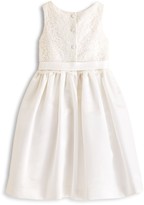 Thumbnail for your product : Us Angels Girls' Lace Overlay Dress - Sizes 4-6X