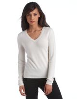 Thumbnail for your product : Lord & Taylor Cashmere V-Neck Sweater