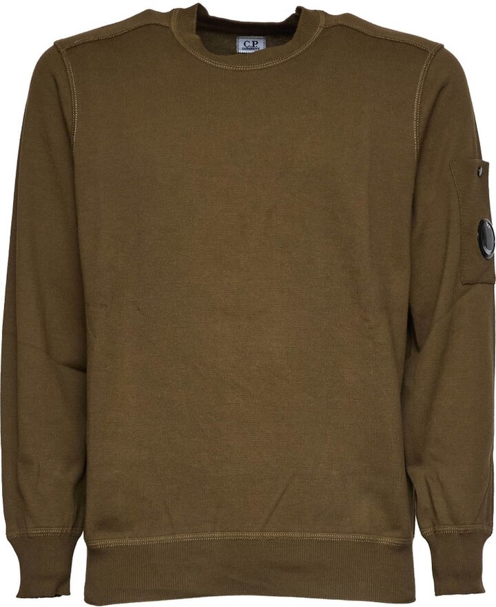 C.P. Company Sea Island Crewneck Lens Sweater