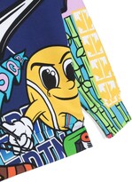 Thumbnail for your product : DSQUARED2 Kids Graphic-Print Cotton Hoodie