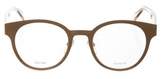 Thumbnail for your product : Celine CÃ©line Metallic Round Eyeglasses w/ Tags Gold CÃ©line Metallic Round Eyeglasses w/ Tags