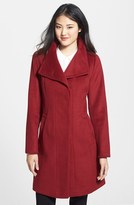 Thumbnail for your product : Ellen Tracy Single Breasted Wool Blend Walking Coat (Regular & Petite)