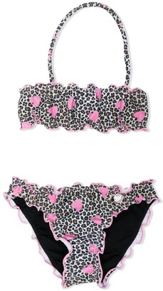Miss Blumarine Leopard-Print Bikini